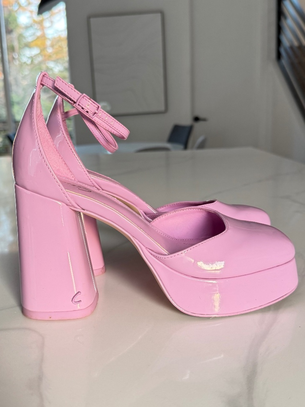 Circus NY by Sam Edelman Rosa Platform heels in Shiny Orchid Pink